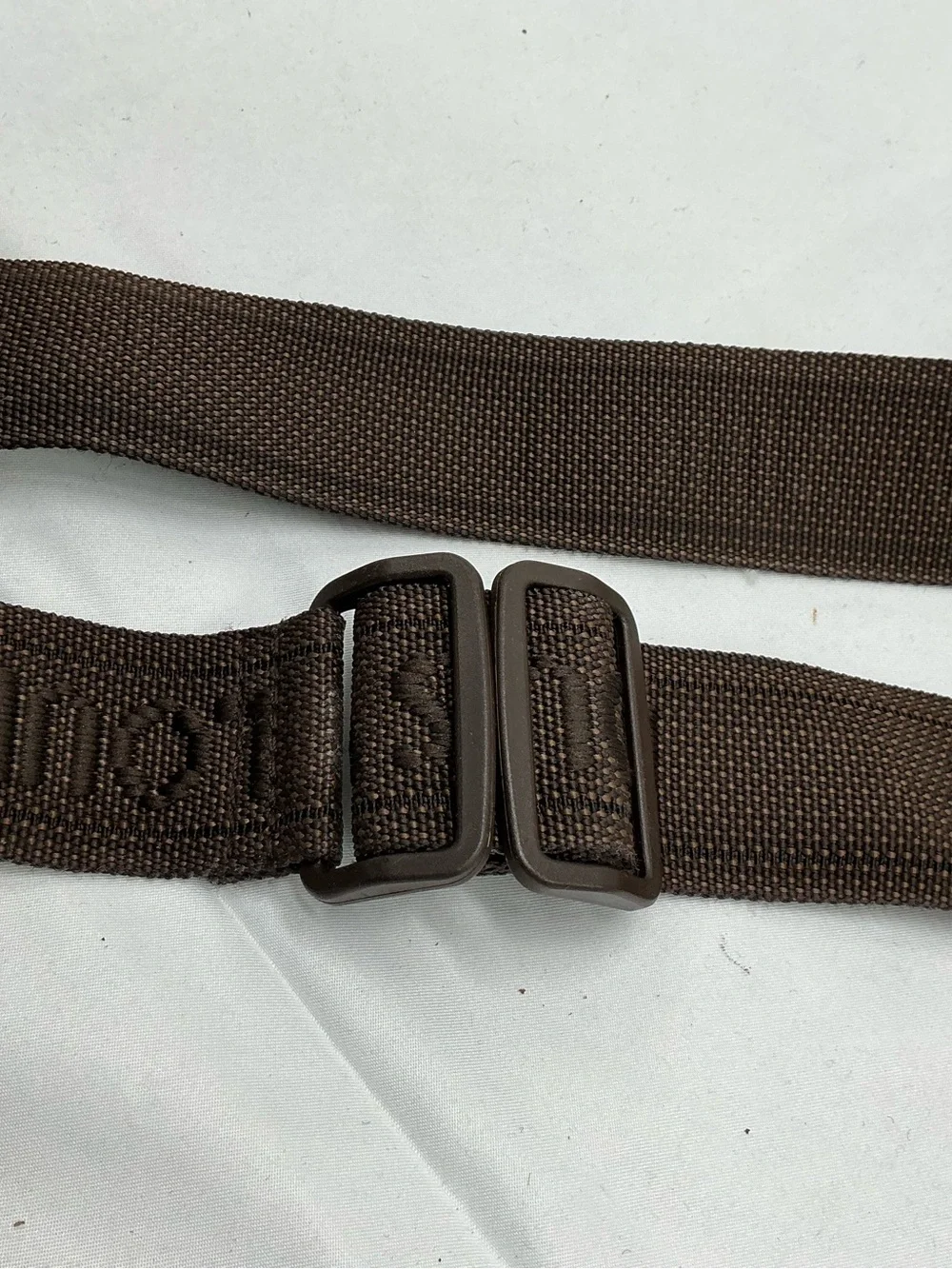 Louis Vuitton Adjustable Shoulder Strap – Brown Nylon & Vachetta Leather | 43”